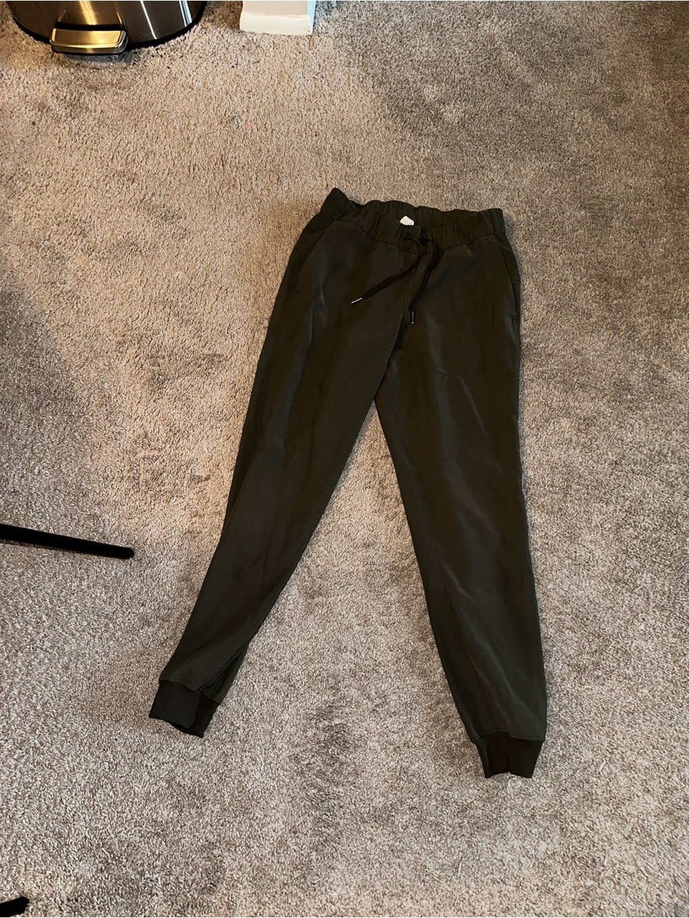 lululemon athletica Olive Green Drawstring Jogger Pants